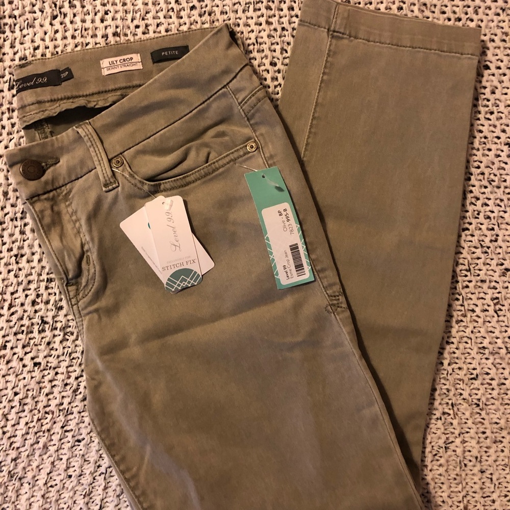 Reposhing Level 99 Jeans. Unfortunately, they were a tad too small for me. NWT